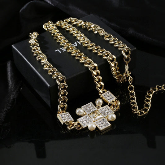 CHANEL 25S CHAIN BELT IN GOLD METAL 614478 - 30