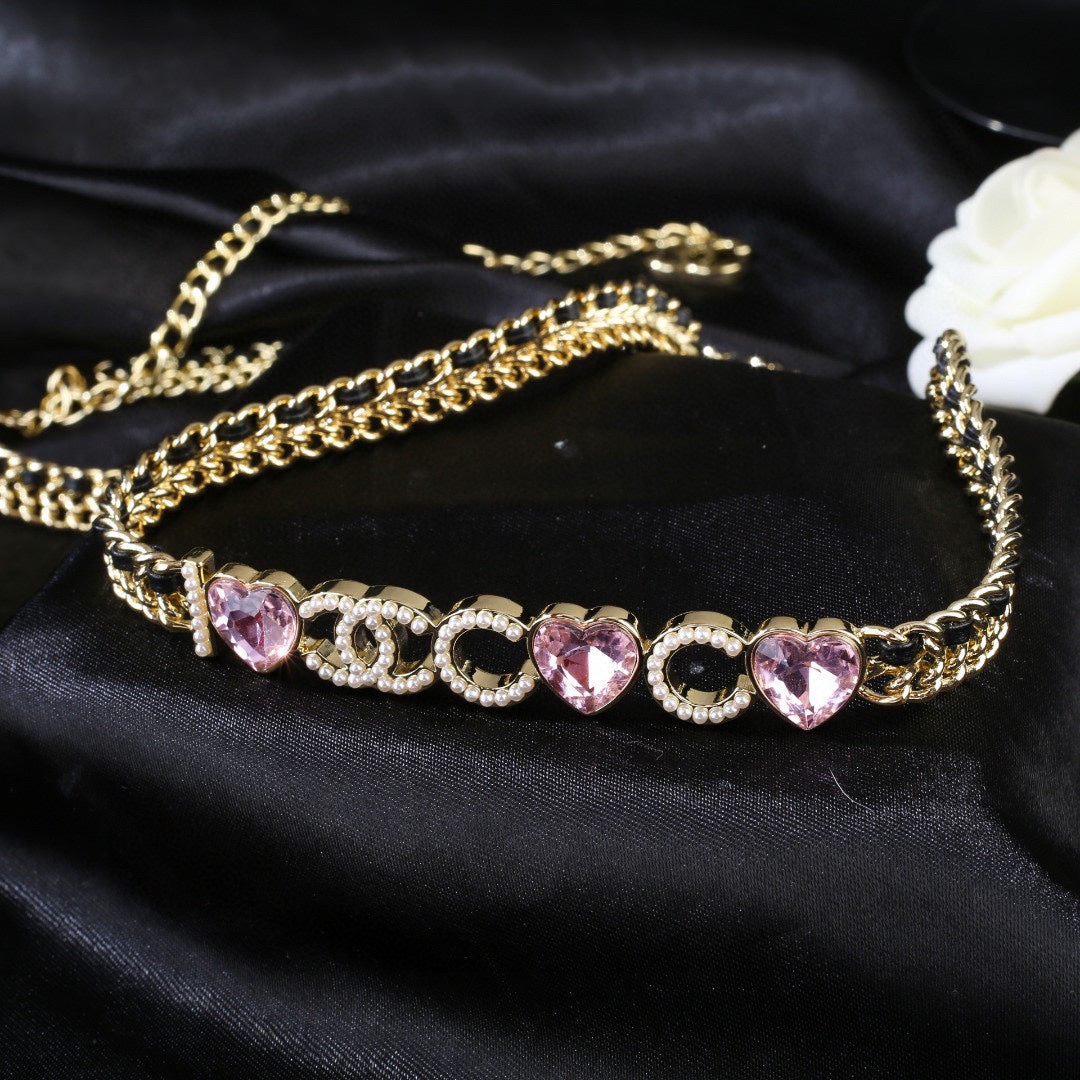 CHANEL 25S GOLD CHAIN BELT 610441 - 30