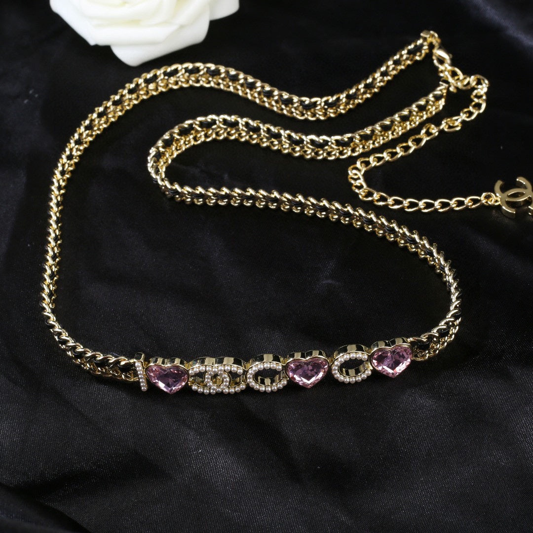 CHANEL 25S GOLD CHAIN BELT 610441 - 30