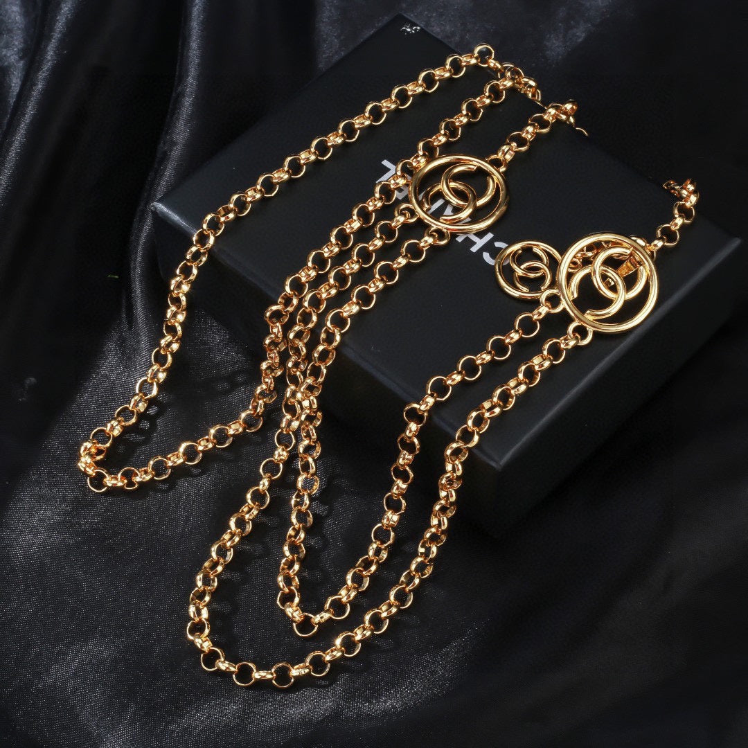 CHANEL 25S CHAIN BELT IN GOLD METAL 615892 - 30