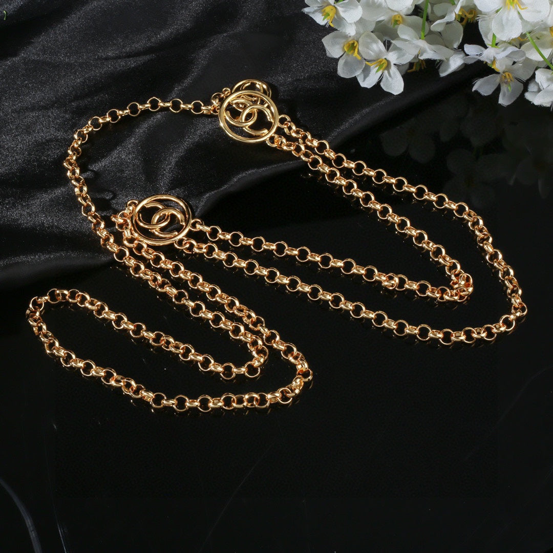 CHANEL 25S CHAIN BELT IN GOLD METAL 615892 - 30