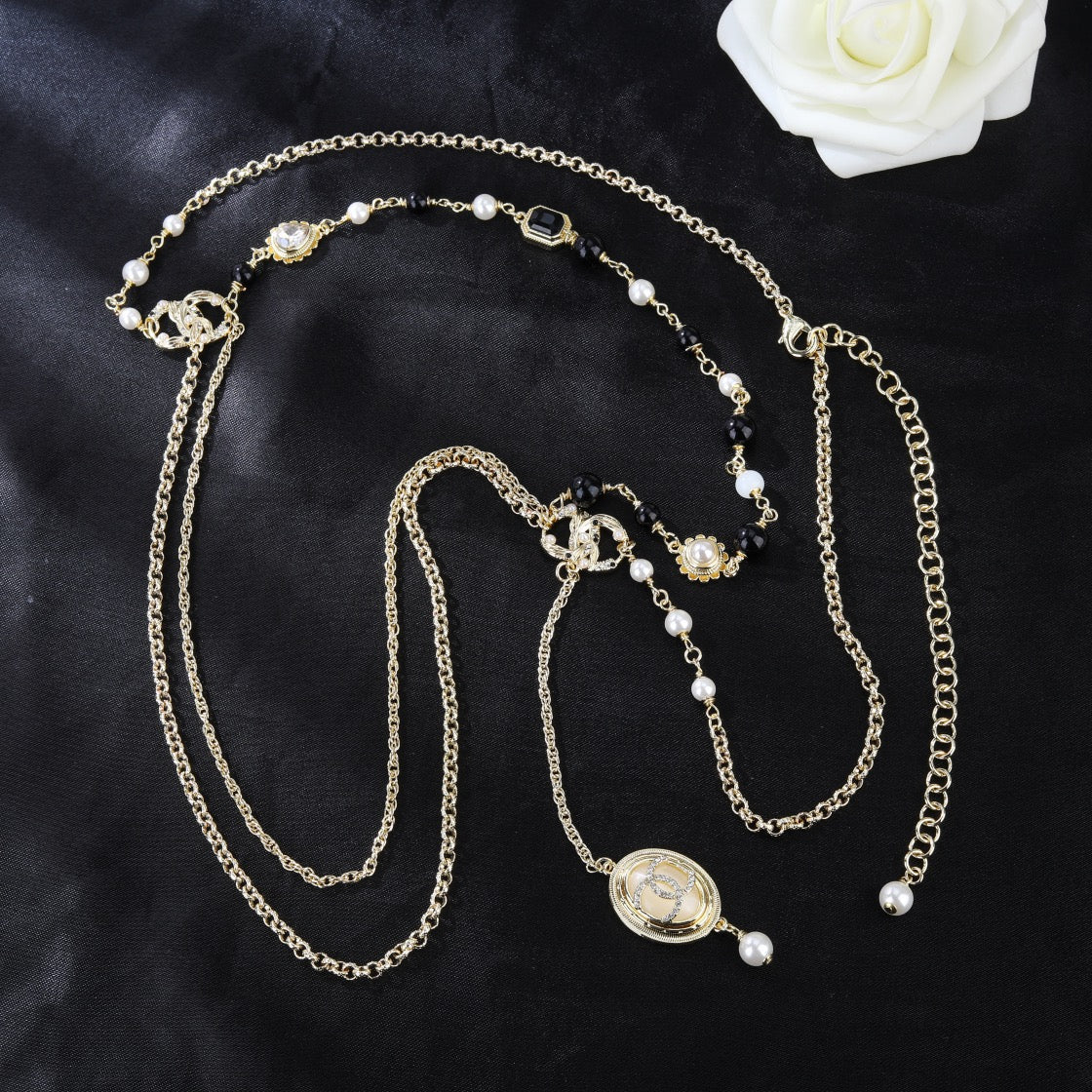CHANEL 25S CHAIN BELT WITH PEARL 610546 - 30