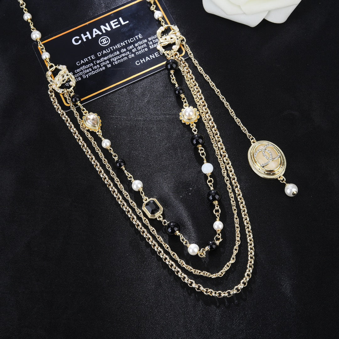 CHANEL 25S CHAIN BELT WITH PEARL 610546 - 30