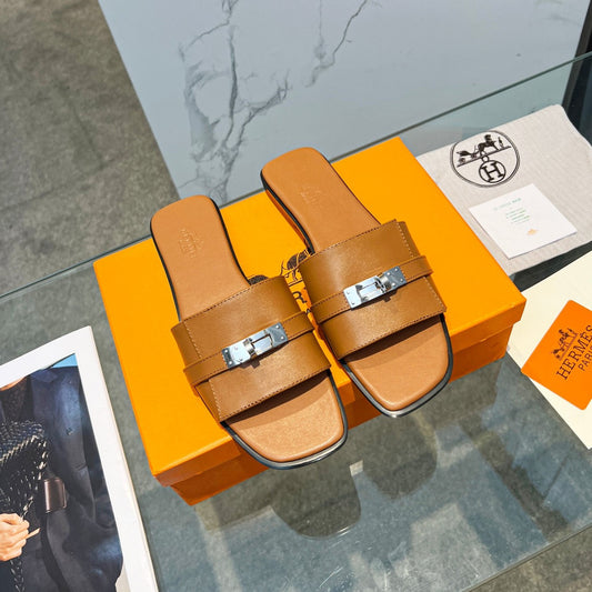 Giulia Sandal Tan Calfskin - 35