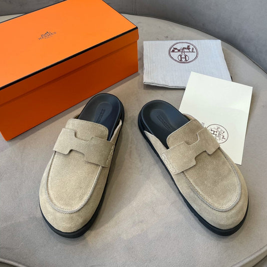 G0 MULE BEIGE SUEDE - 35