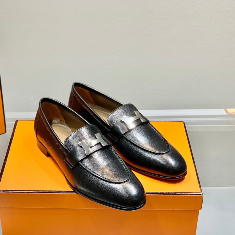 PARIS LOAFER BLACK CALFSKIN - 35