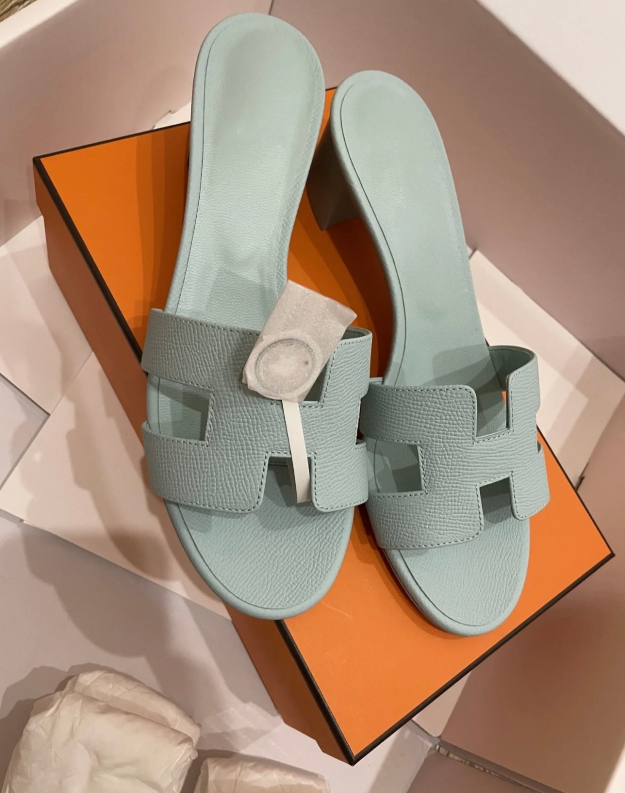 0asis Sandal Epsom Calfskin ICE - 35
