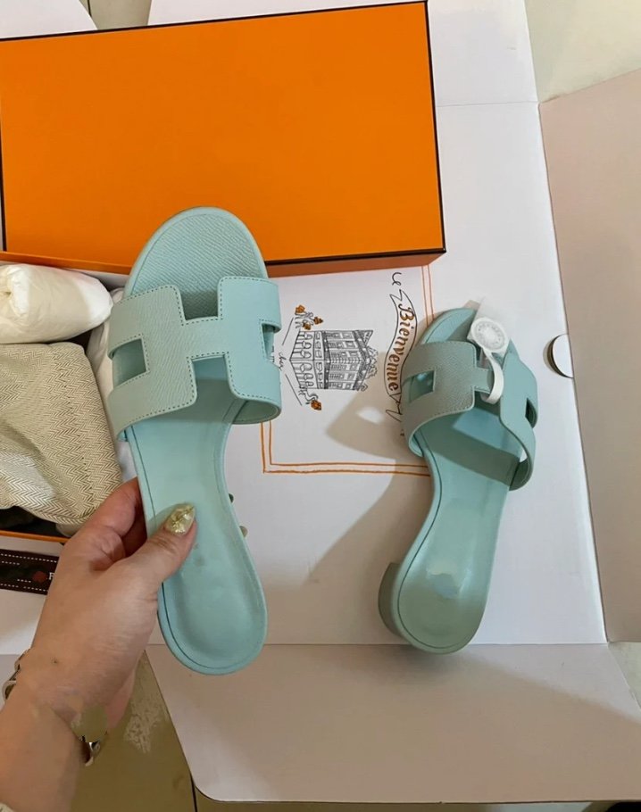 0asis Sandal Epsom Calfskin ICE - 35