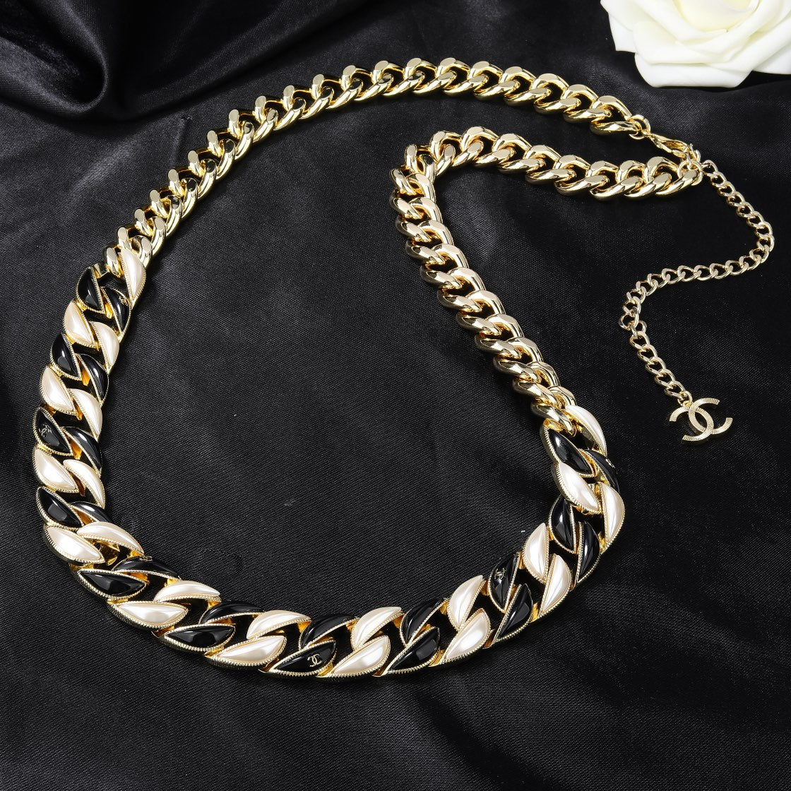 CHANEL 25S CHAIN BELT IN SILVER METALLIC 614405 - 30