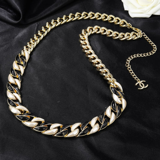 CHANEL 25S CHAIN BELT IN SILVER METALLIC 614405 - 30