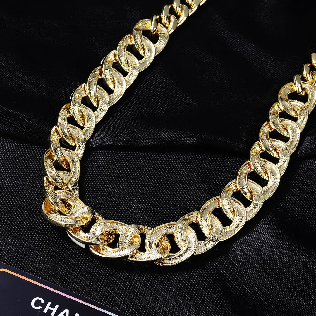 CHANEL 25S CHAIN BELT IN SILVER METALLIC 614405 - 30