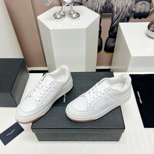 SL/61 SNEAKERS IN WHITE CALFSKIN - 35
