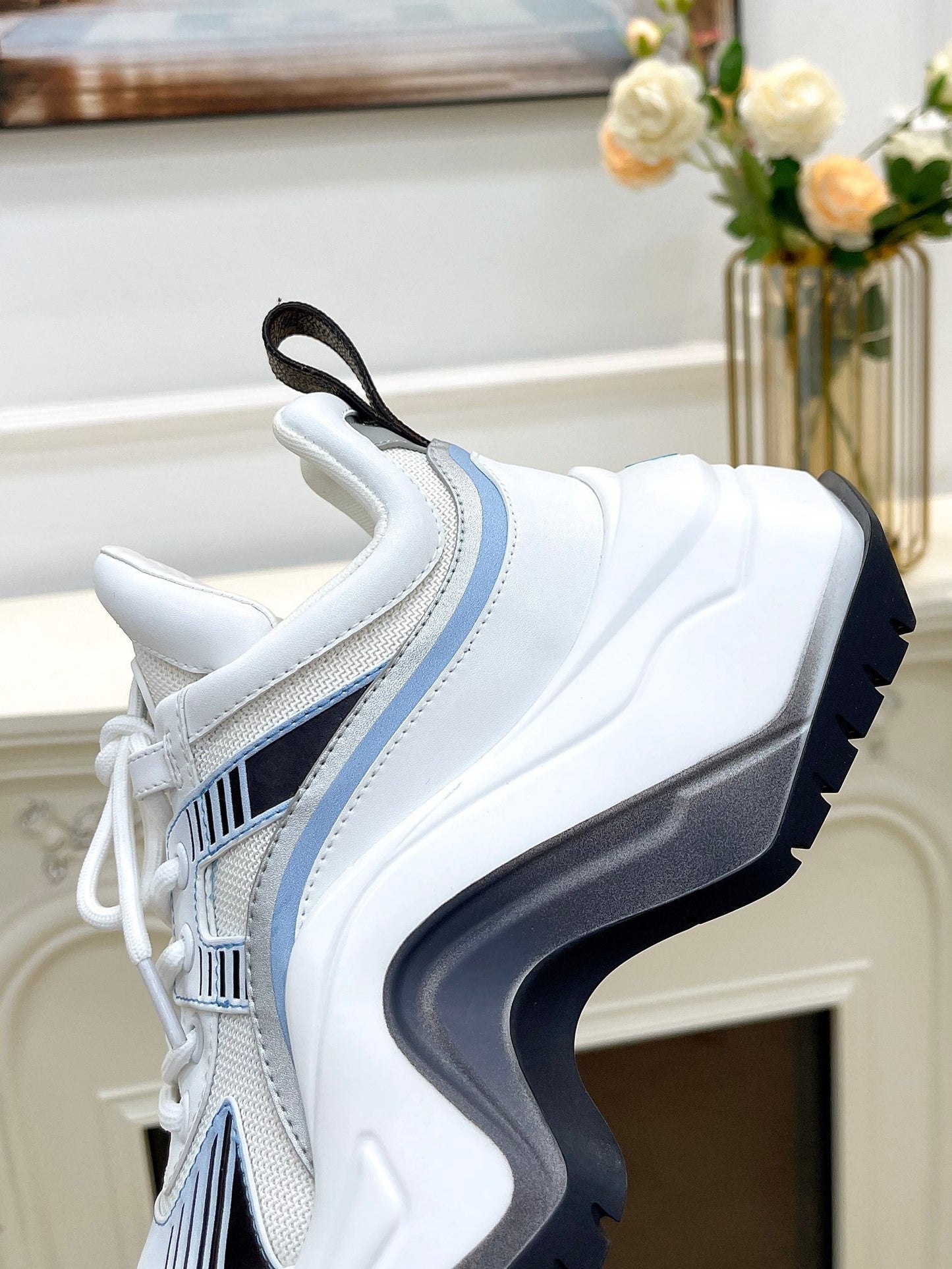 LV ARCHLIGHT 2.0 PLATFORM SNEAKER IN COLORFUL MIX OF MATERIALS 991810 - 35