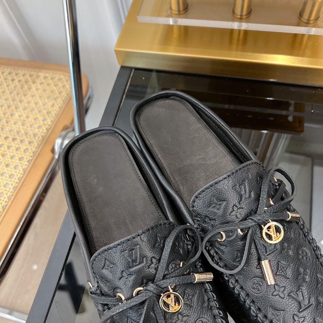 LV COSY FLAT LOGO STAMPING BLACK - 35