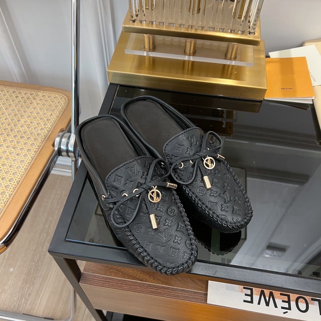 LV COSY FLAT LOGO STAMPING BLACK - 35