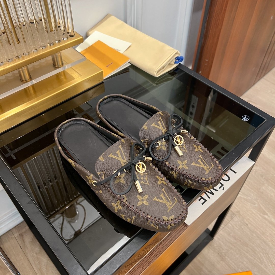 LV COSY FLAT CLASSIC MONOGRAM BROWN - 35