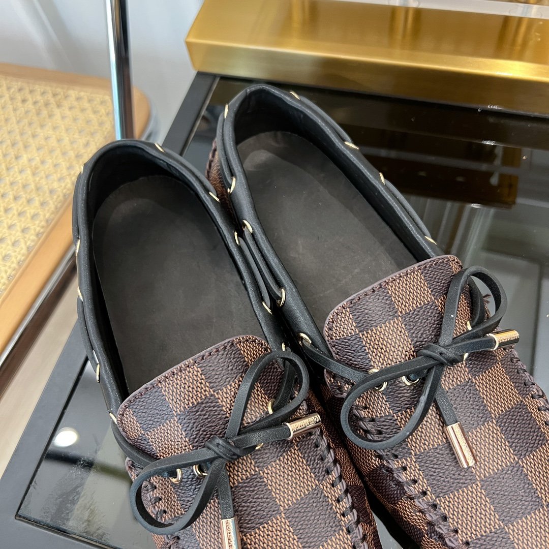LV GLORIA FLAT LOAFER CLASSIC MONOGRAM CARO - 35