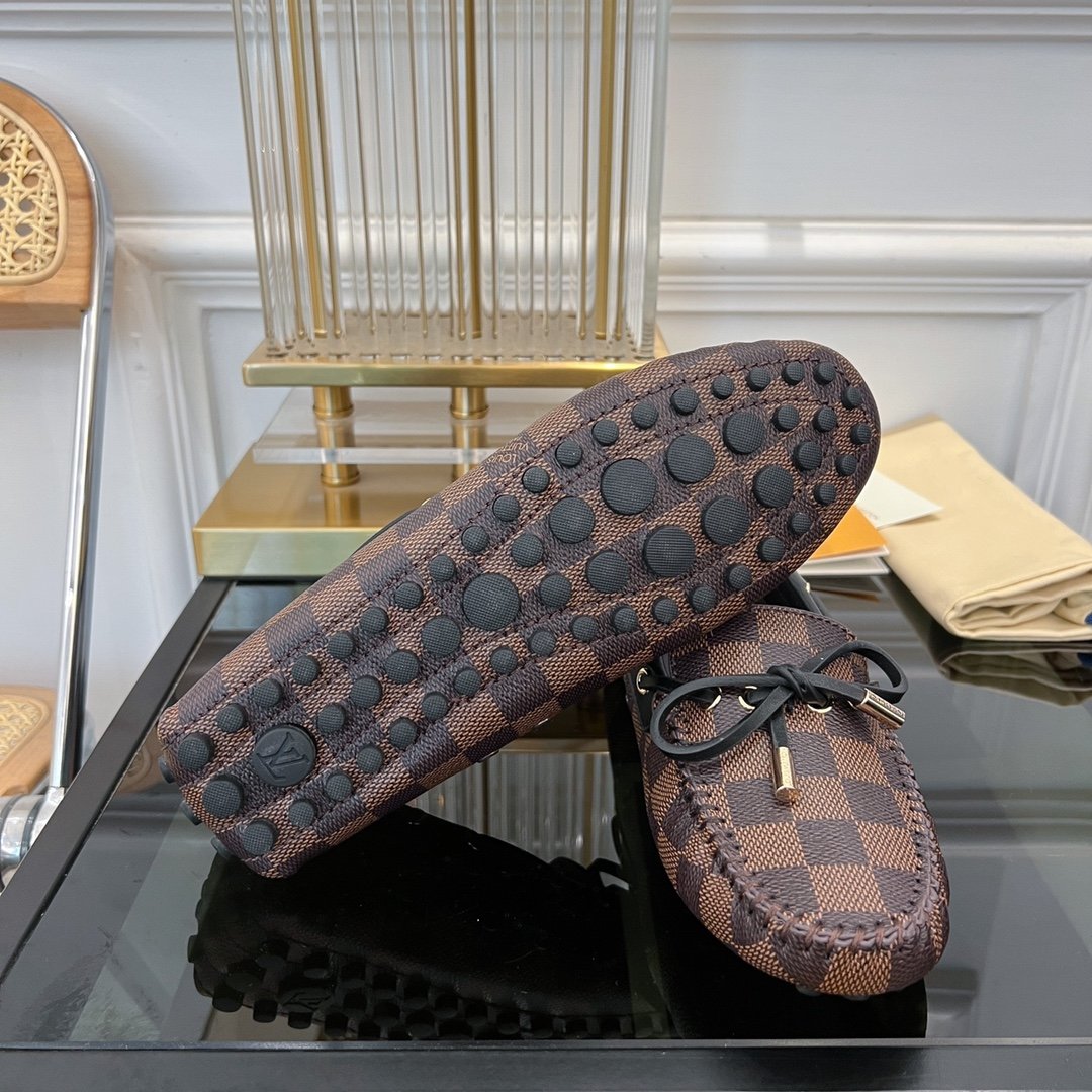 LV GLORIA FLAT LOAFER CLASSIC MONOGRAM CARO - 35
