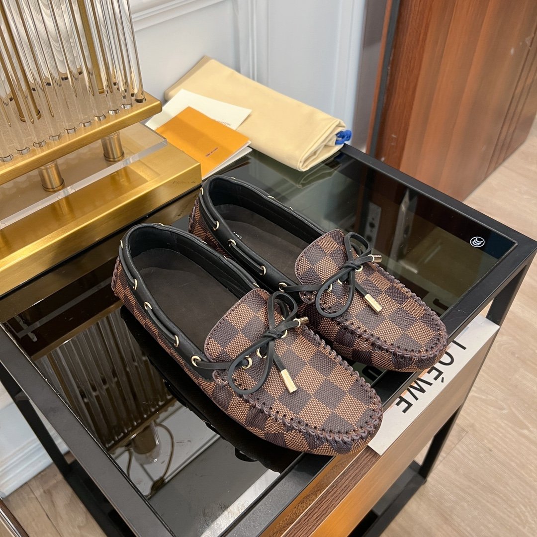 LV GLORIA FLAT LOAFER CLASSIC MONOGRAM CARO - 35