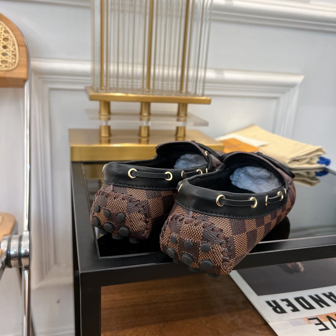LV GLORIA FLAT LOAFER CLASSIC MONOGRAM CARO - 35