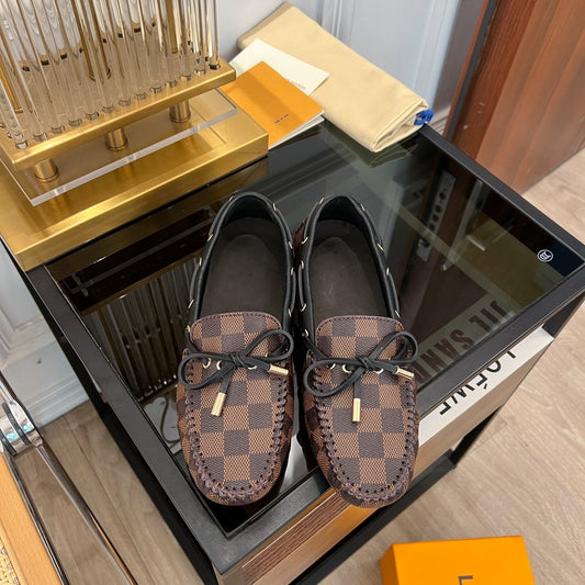LV GLORIA FLAT LOAFER CLASSIC MONOGRAM CARO - 35