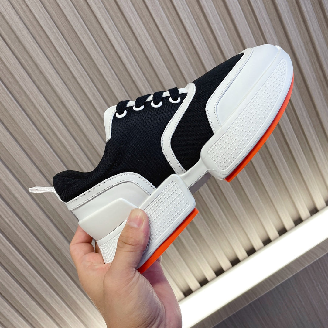 GIGA SNEAKER BLACK MIX WHITE SUEDE - 35
