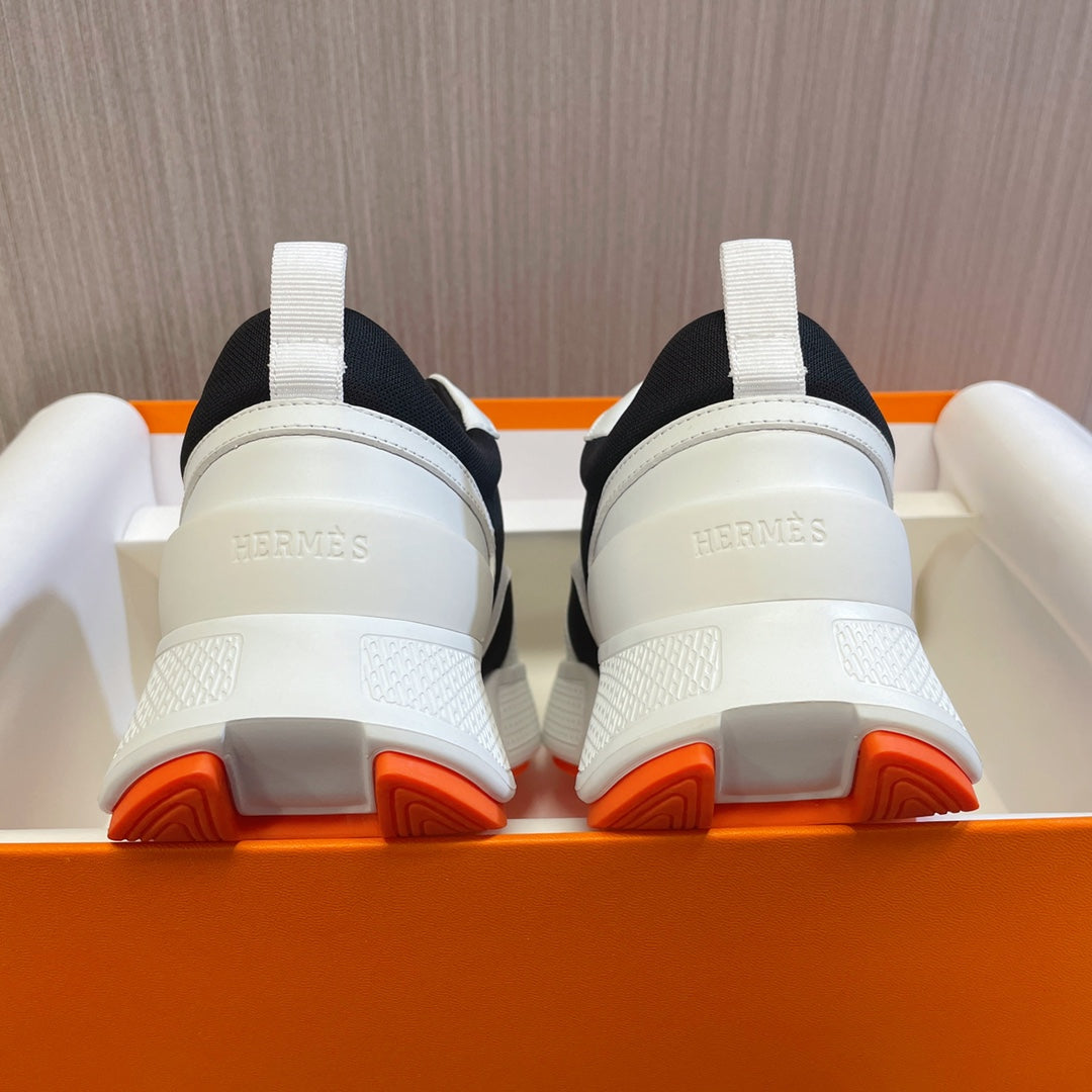 GIGA SNEAKER BLACK MIX WHITE SUEDE - 35