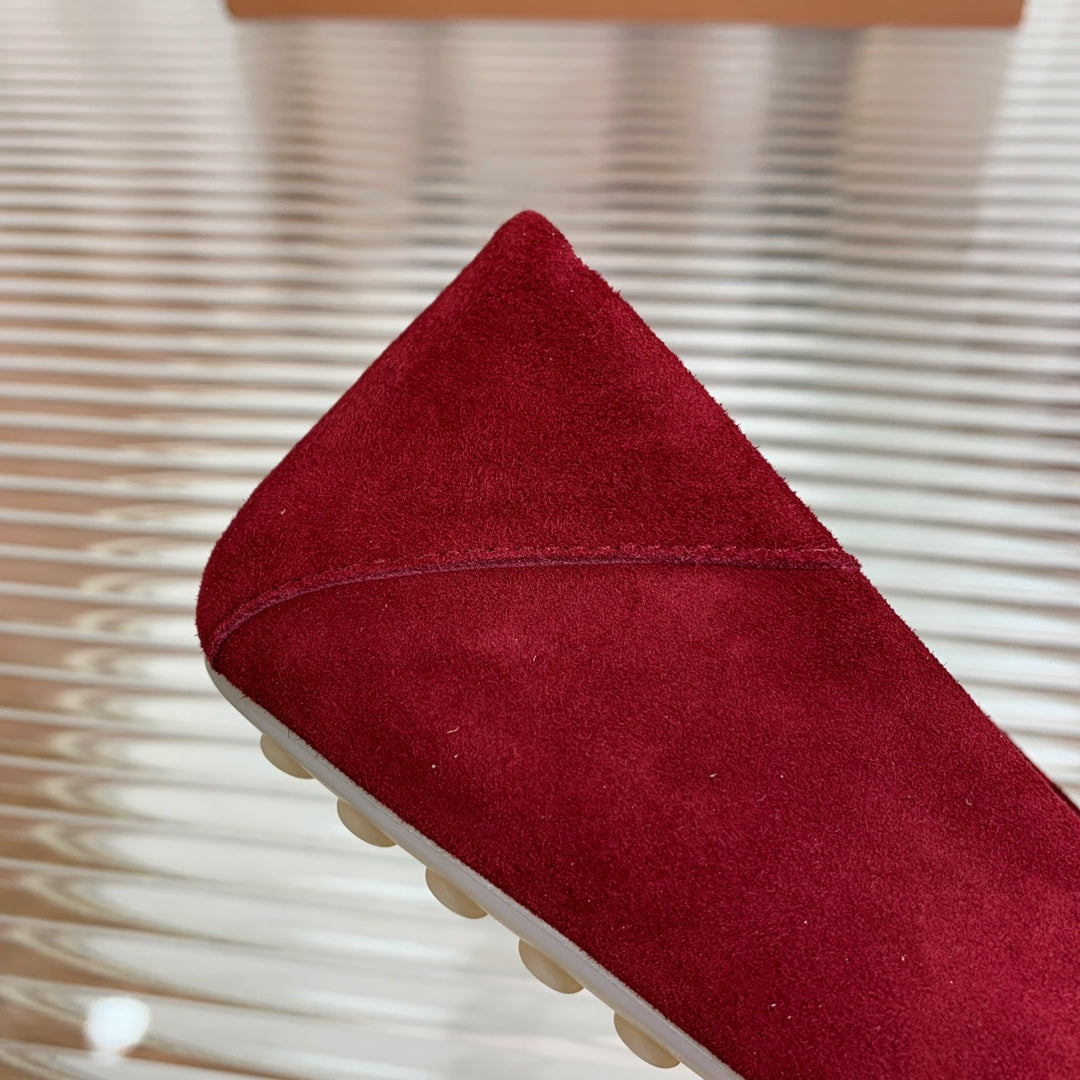 LP DOT SOLE WALK LOAFERS JAM SUEDE - 35