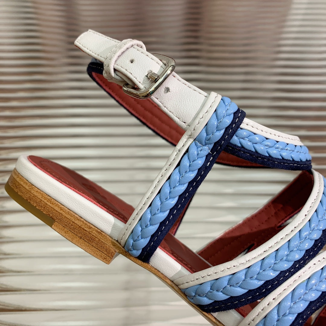 LP SPRIGHTLY CHARMS SANDAL SKY CALFSKIN - 35