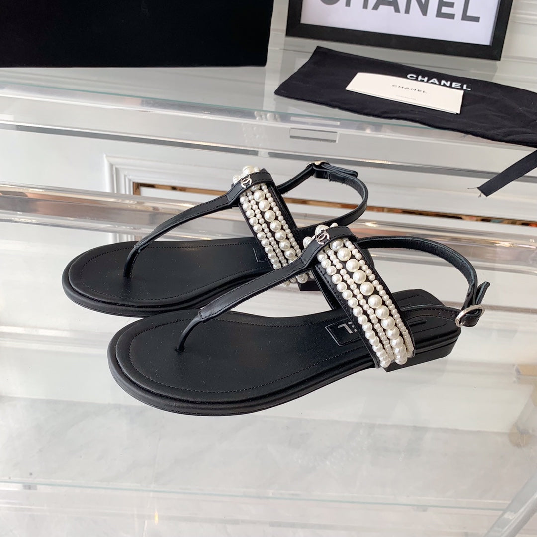 SLINGBACKS black LAMBS - 35