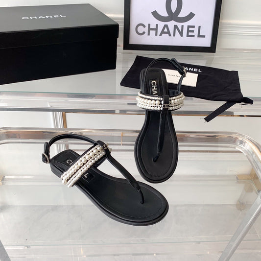 SLINGBACKS black LAMBS - 35
