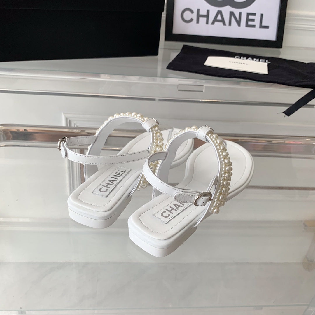 SLINGBACKS white LAMBS - 35