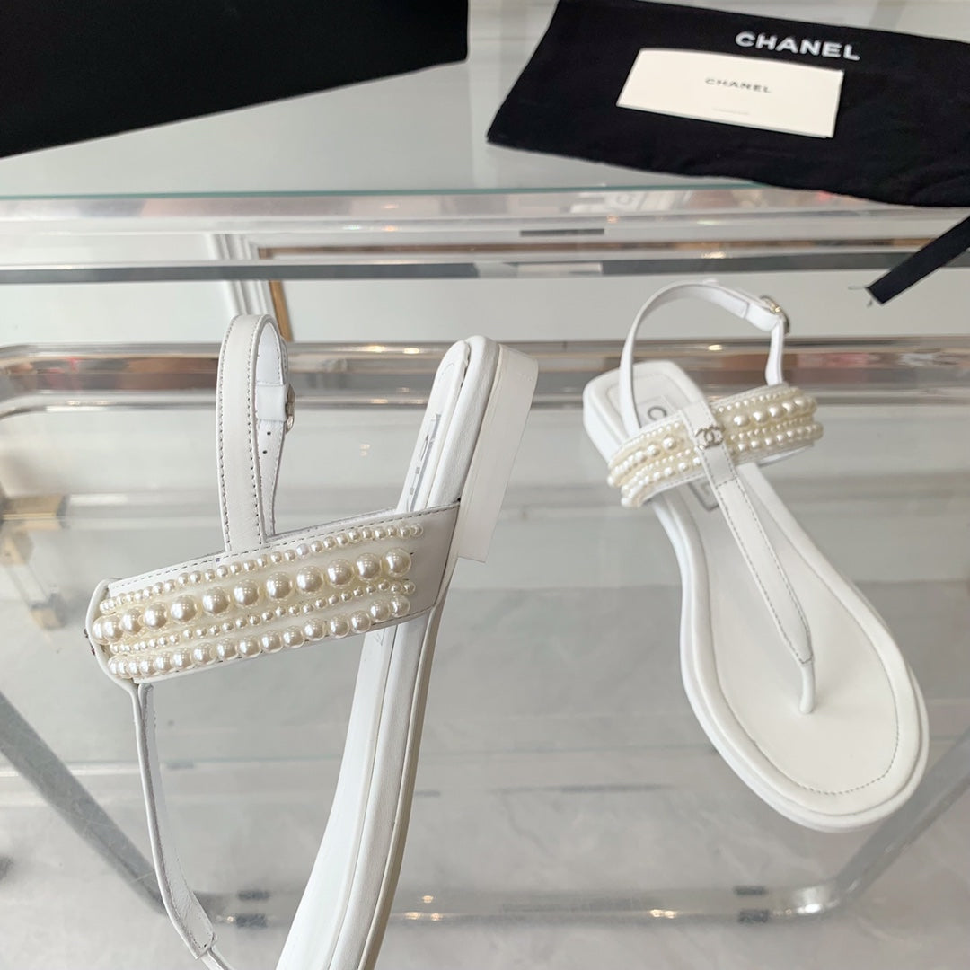 SLINGBACKS white LAMBS - 35
