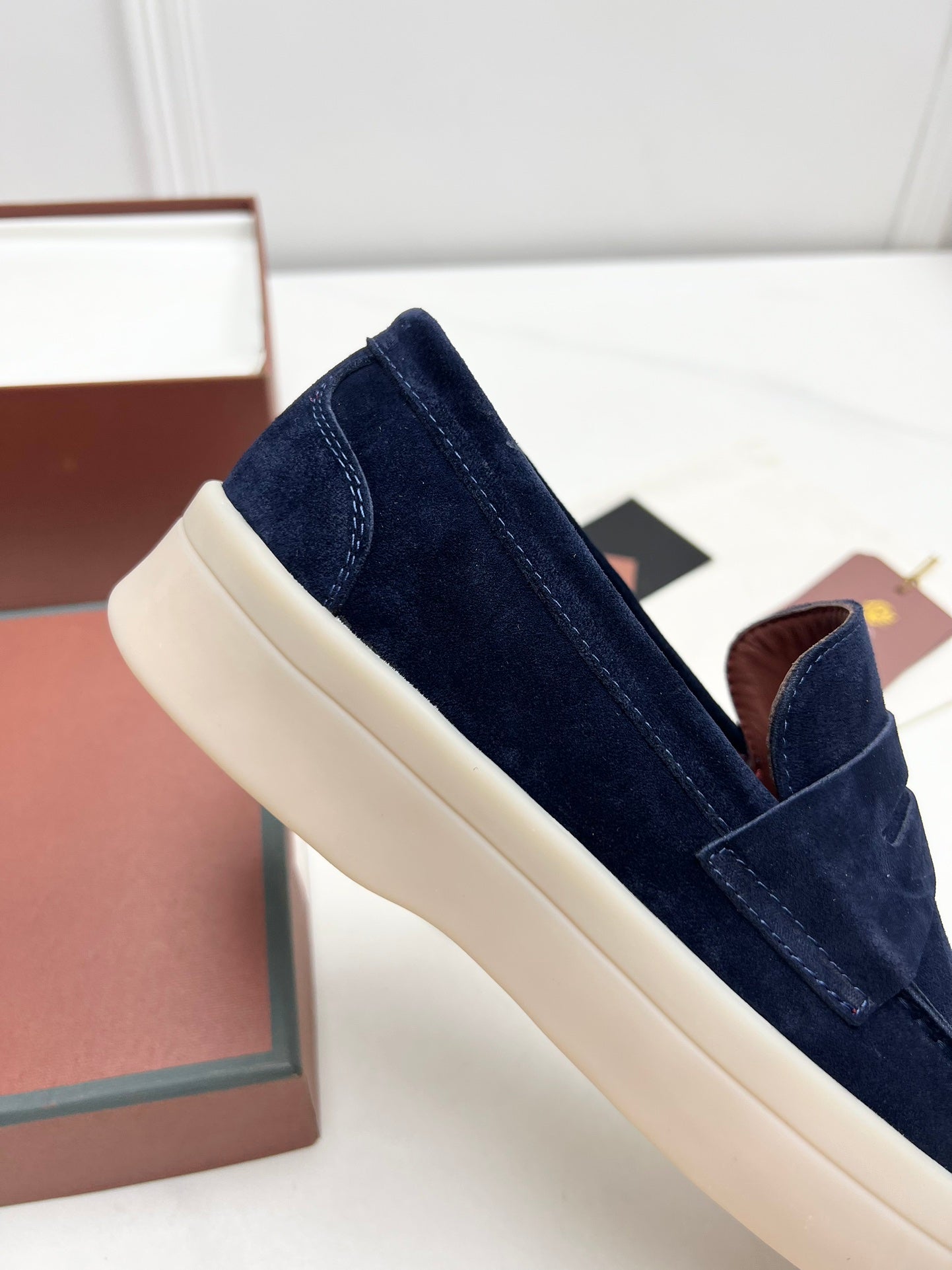 LP RETRO SUMMER WALK LOAFERS DENIM SUEDE - 38