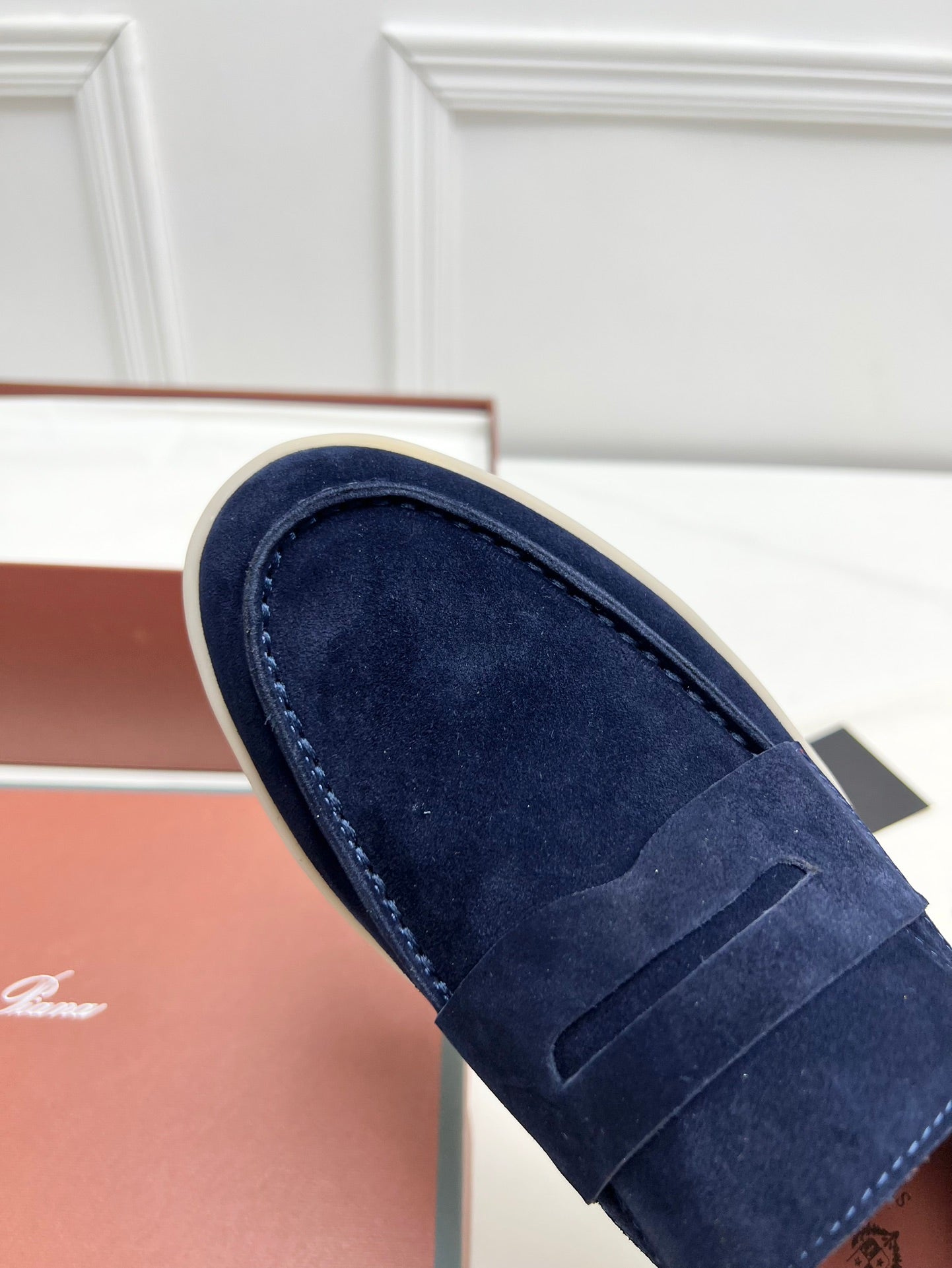LP RETRO SUMMER WALK LOAFERS DENIM SUEDE - 38