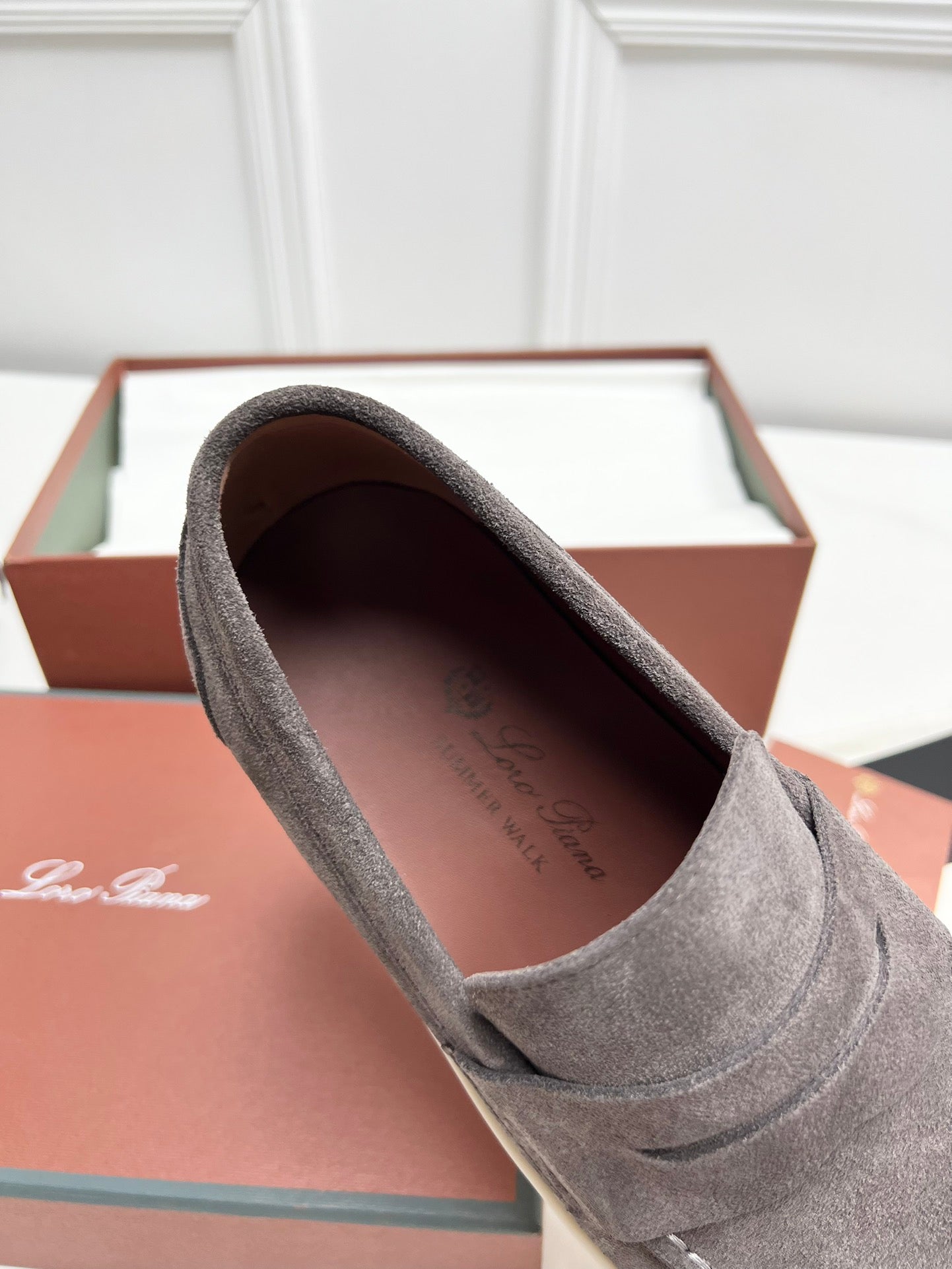 LP RETRO SUMMER WALK LOAFERS ASH SUEDE - 38
