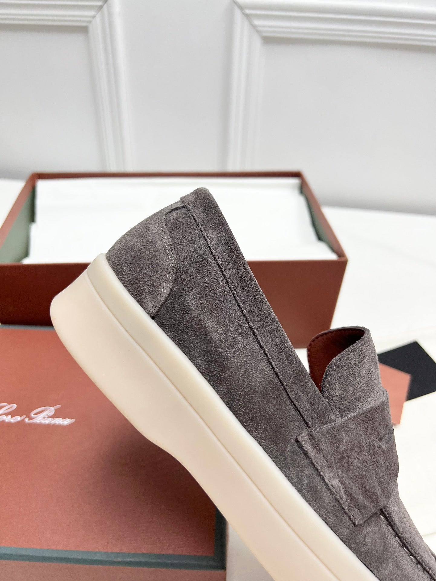 LP RETRO SUMMER WALK LOAFERS ASH SUEDE - 38