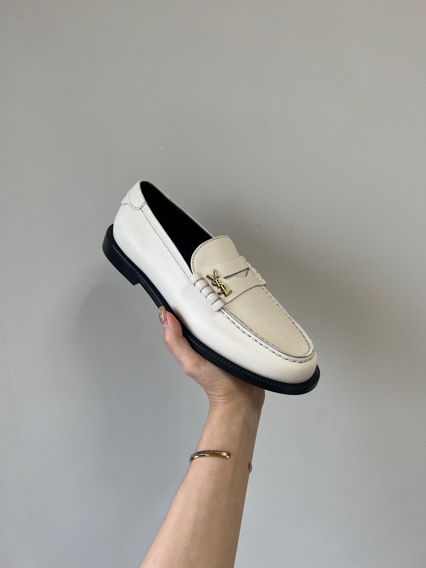 SL LE LOAFER WHITE SUEDE - 35