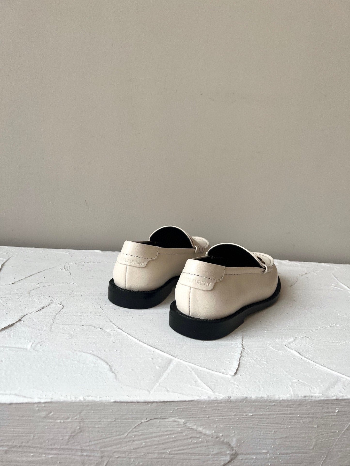SL LE LOAFER WHITE SUEDE - 35