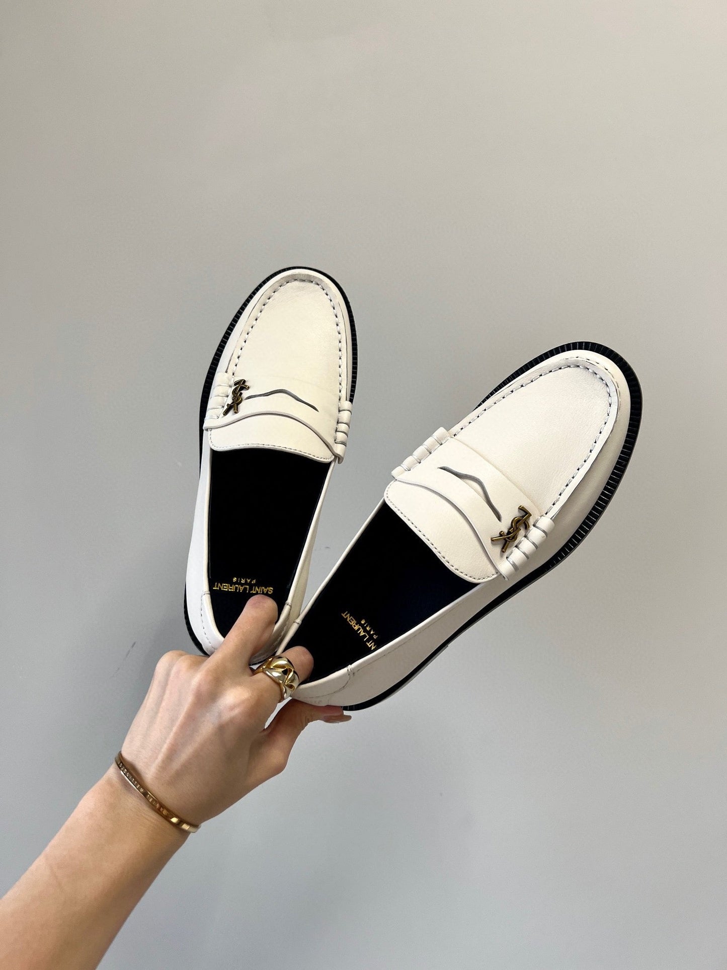 SL LE LOAFER WHITE SUEDE - 35