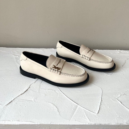 SL LE LOAFER WHITE SUEDE - 35