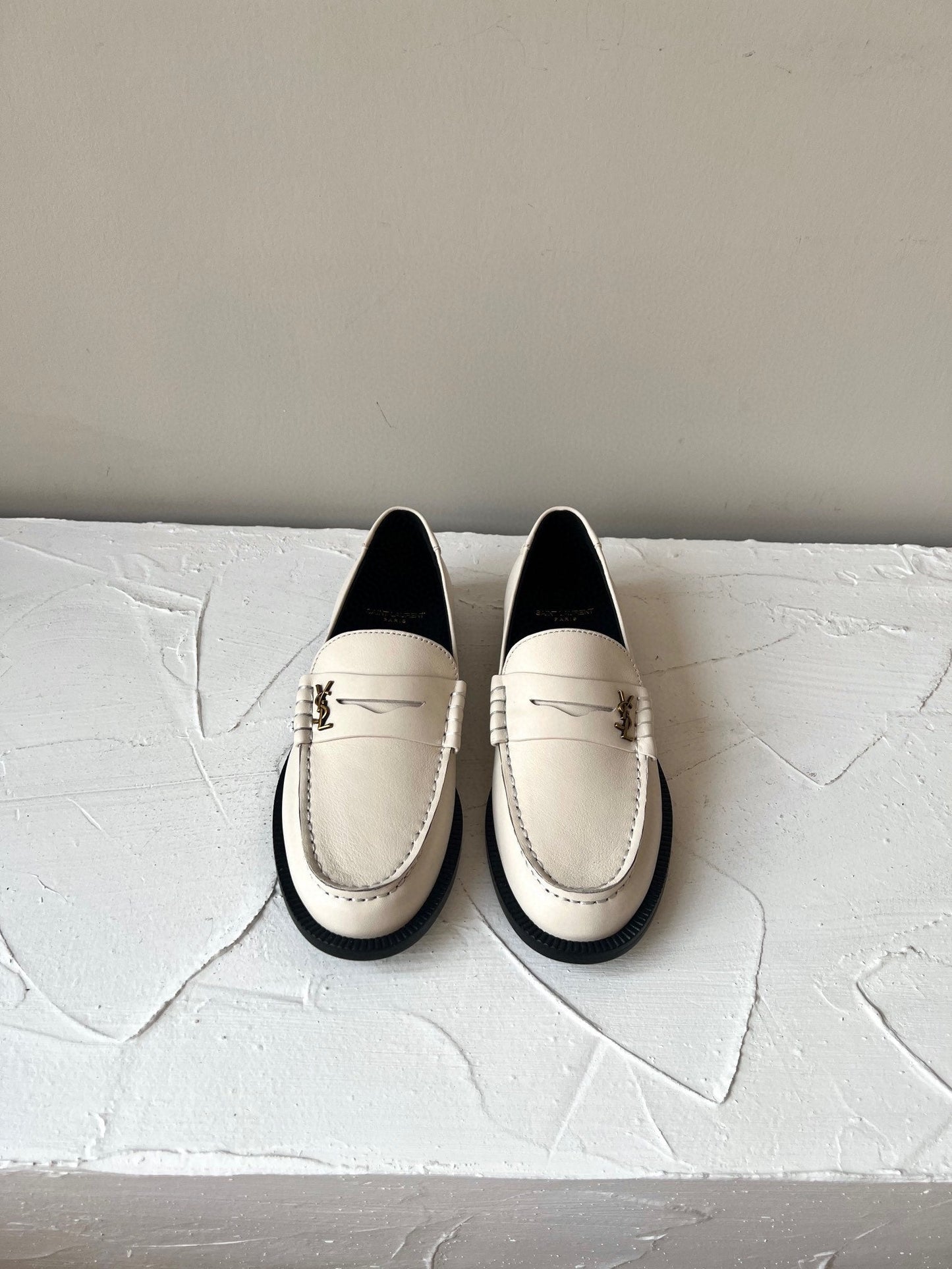 SL LE LOAFER WHITE SUEDE - 35
