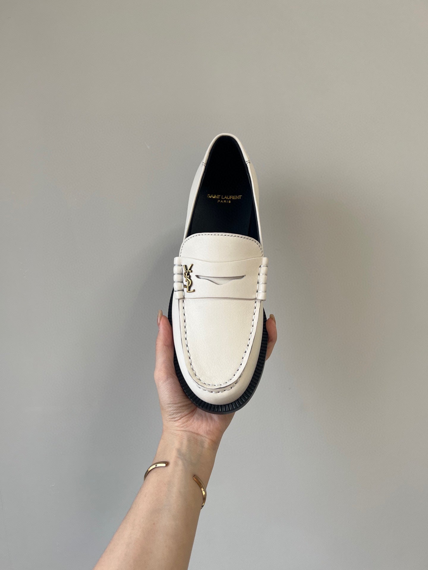 SL LE LOAFER WHITE SUEDE - 35