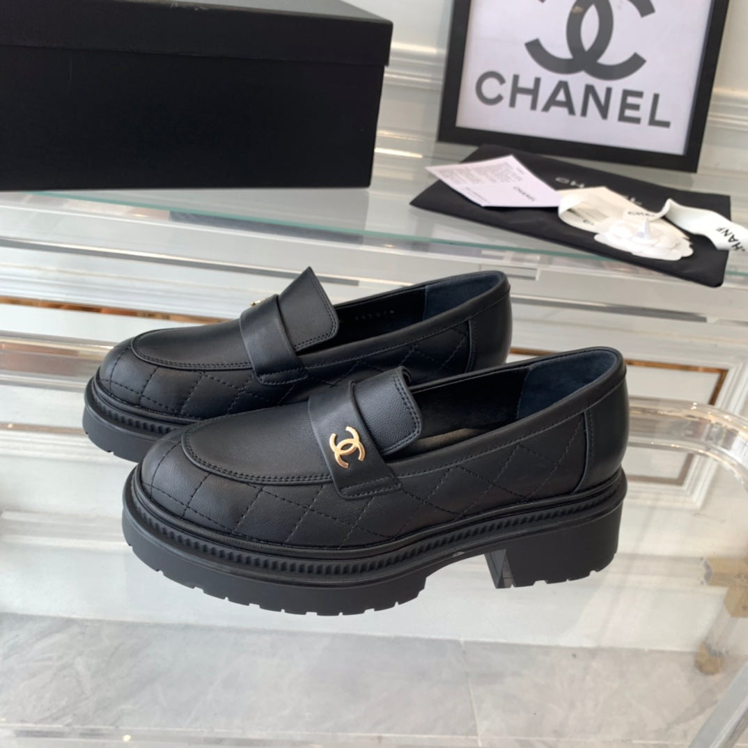 MOCCASINS black 1 CALFSKIN - 35