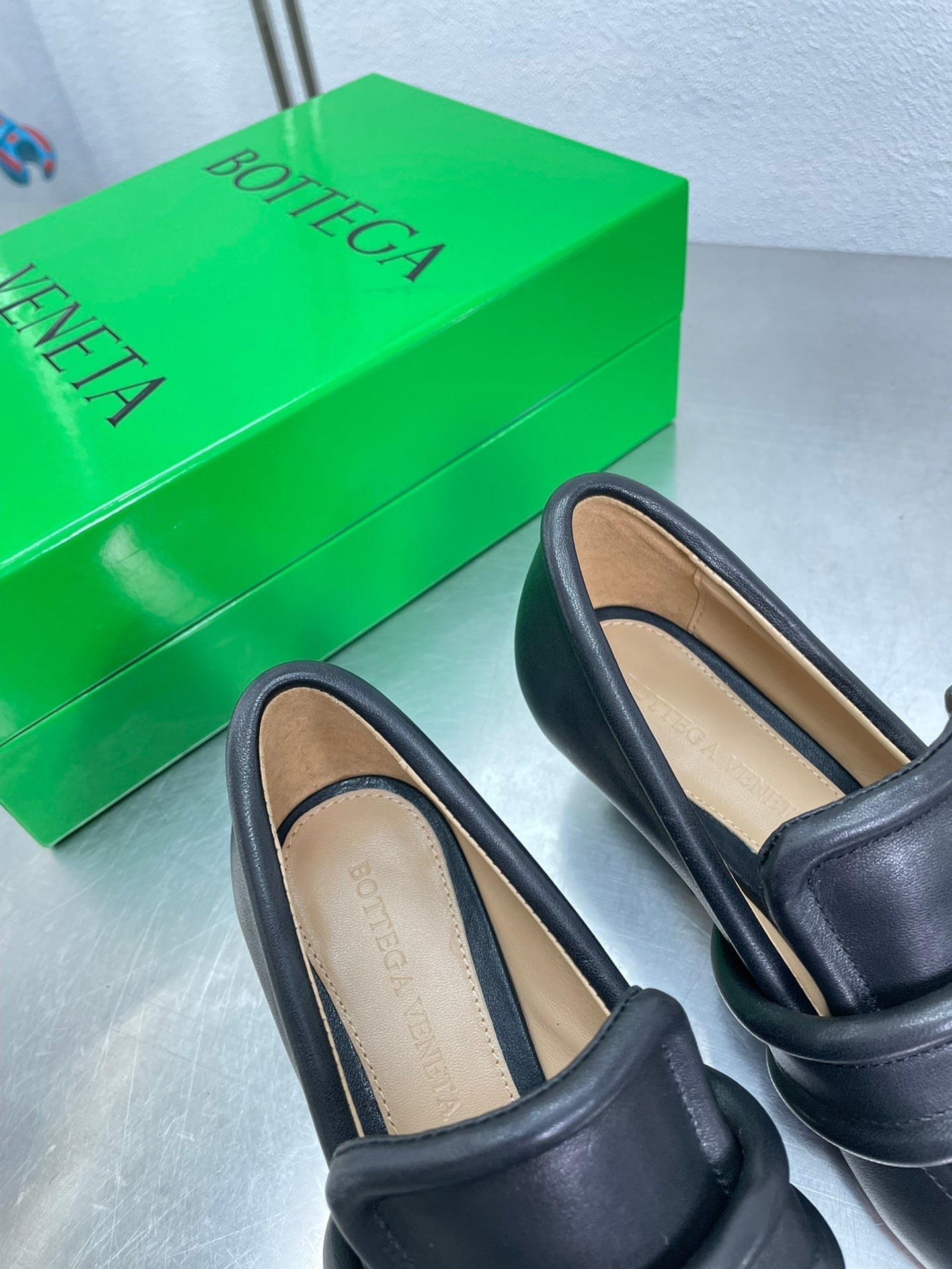 HIGH PUMP 35 MM IN BLACK CALFSKIN - 34