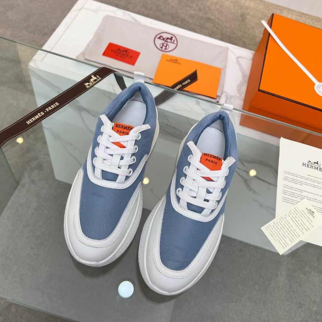 GIGA SNEAKER SKY MIX WHITE CALFSKIN - 35