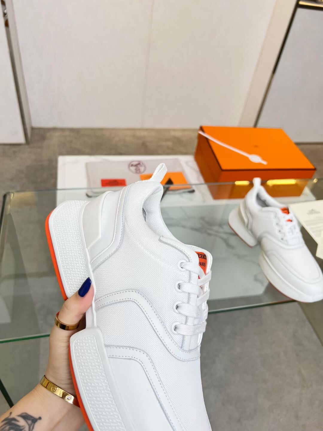 GIGA SNEAKER WHITE CALFSKIN - 35