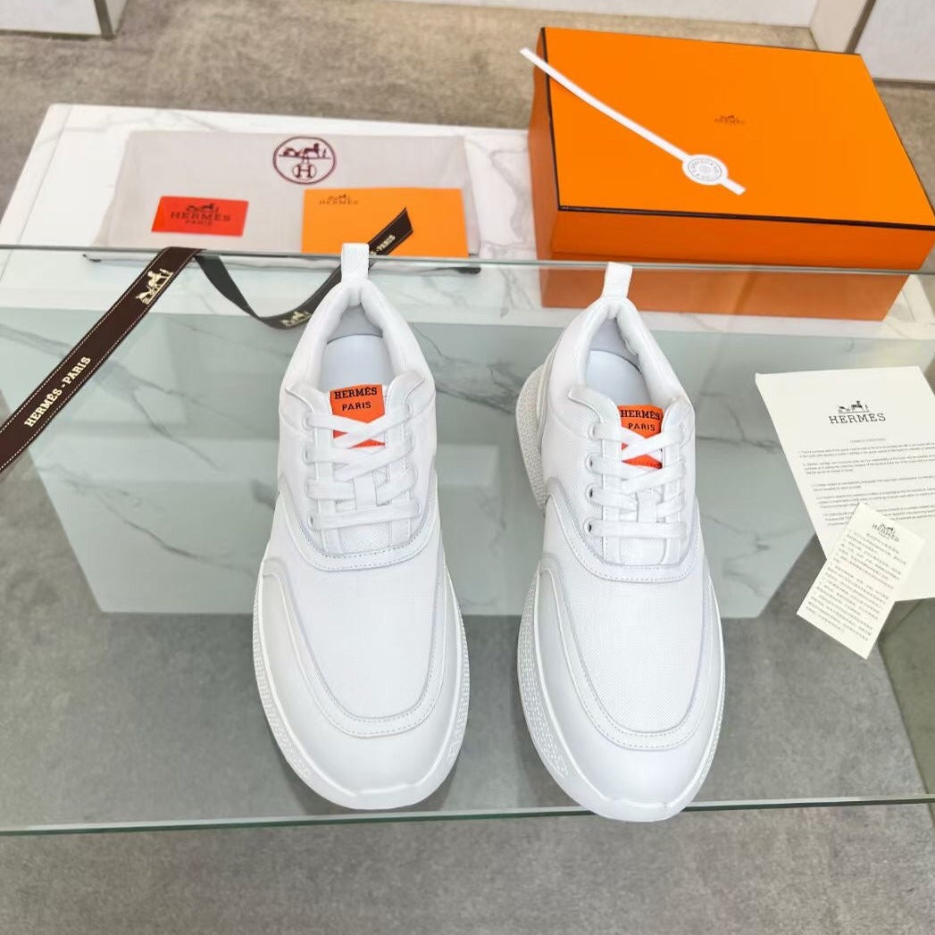 GIGA SNEAKER WHITE CALFSKIN - 35