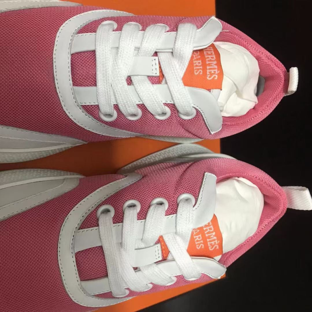 GIGA SNEAKER HOT PINK MIX WHITE CALFSKIN - 35