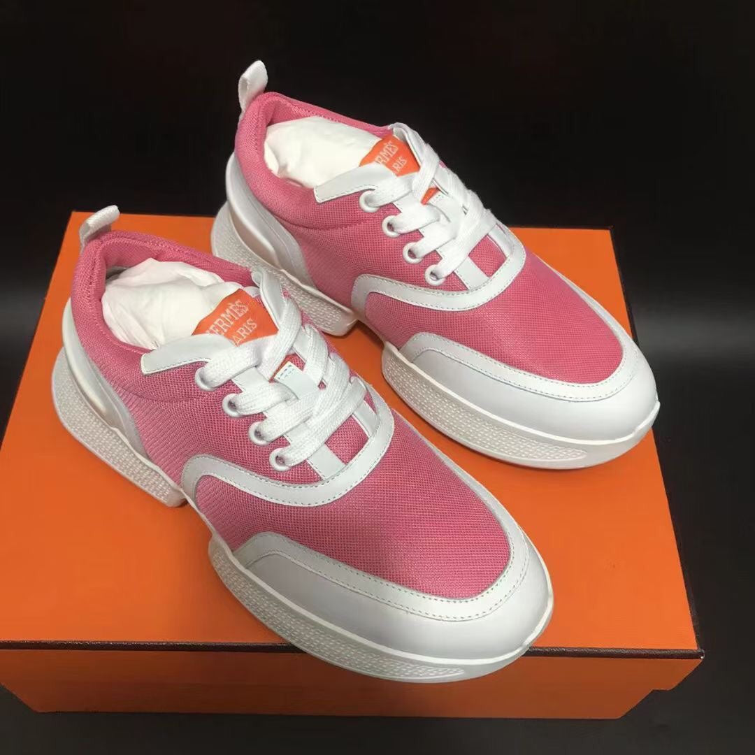 GIGA SNEAKER HOT PINK MIX WHITE CALFSKIN - 35